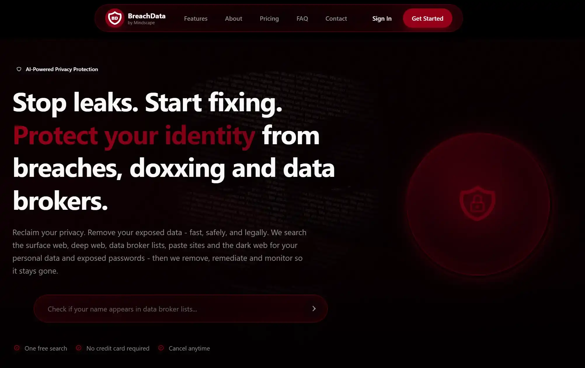 BreachData Intelligence Platform